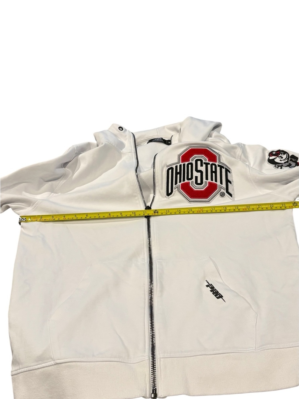 Pro Standard - Ohio State Buckeyes - Men's Classic Full Zip Hoodie. Size XL - Picture 14 of 15